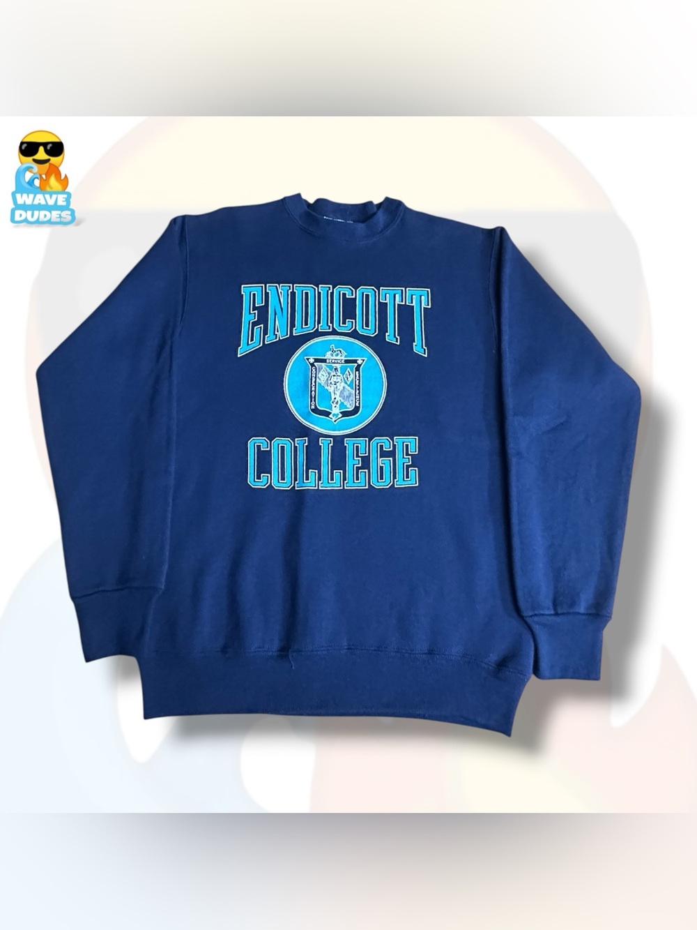 Men’s Velva Sheen Endicott College Crewneck Sweatshirt